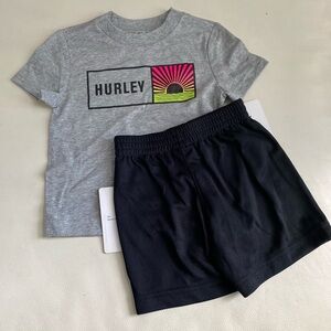 Hurley top shorts set 8023